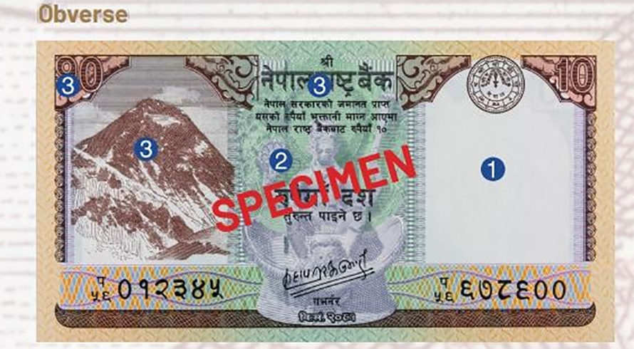 महाप्रसादको हस्ताक्षर भएका ३४ करोड थान १० रुपैयाँका नयाँ नोट बजारमा