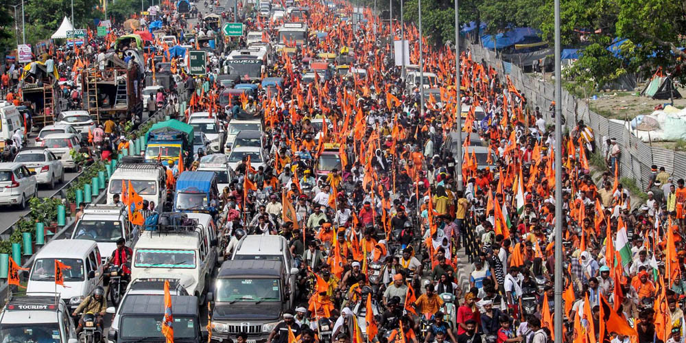 भारतको हरिद्वारस्थित एक मन्दिरमा भागदौड मच्चिँदा ६ जनाको मृत्यु