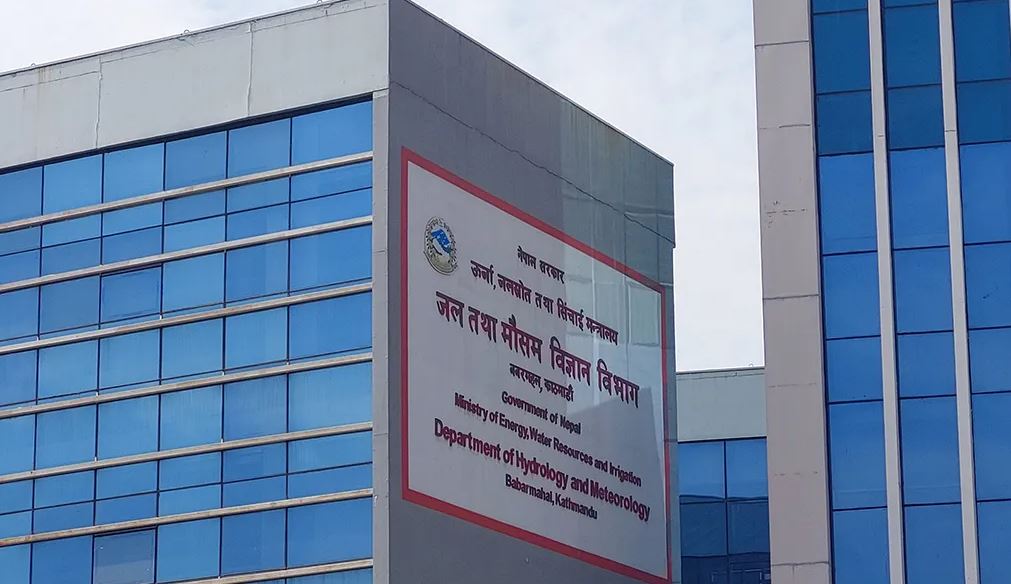 सिन्धुपाल्चोककाे गोब्रे वर्षामापन केन्द्रमा मध्यम वर्षा मापन