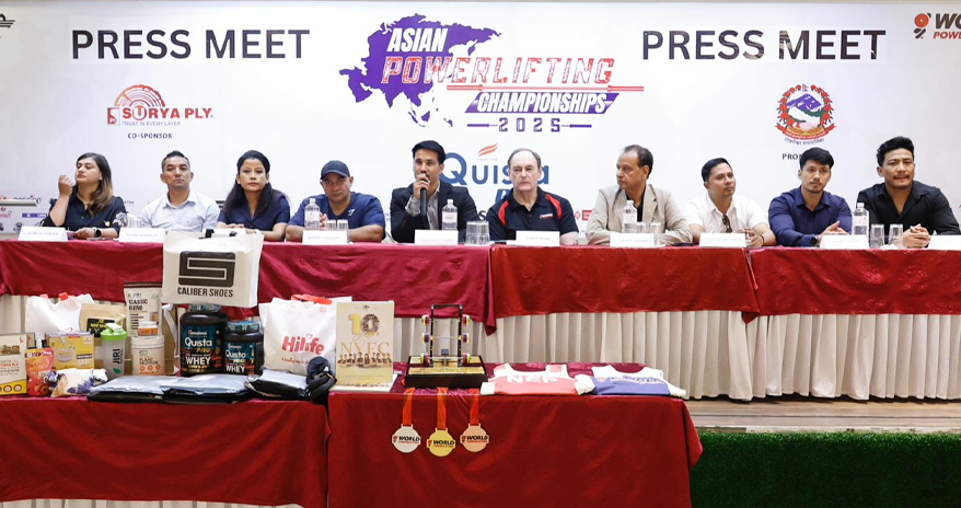 अन्तर्राष्ट्रिय पावरलिफ्टिङ प्रतियोगिताको सम्पूर्ण तयारी पूरा