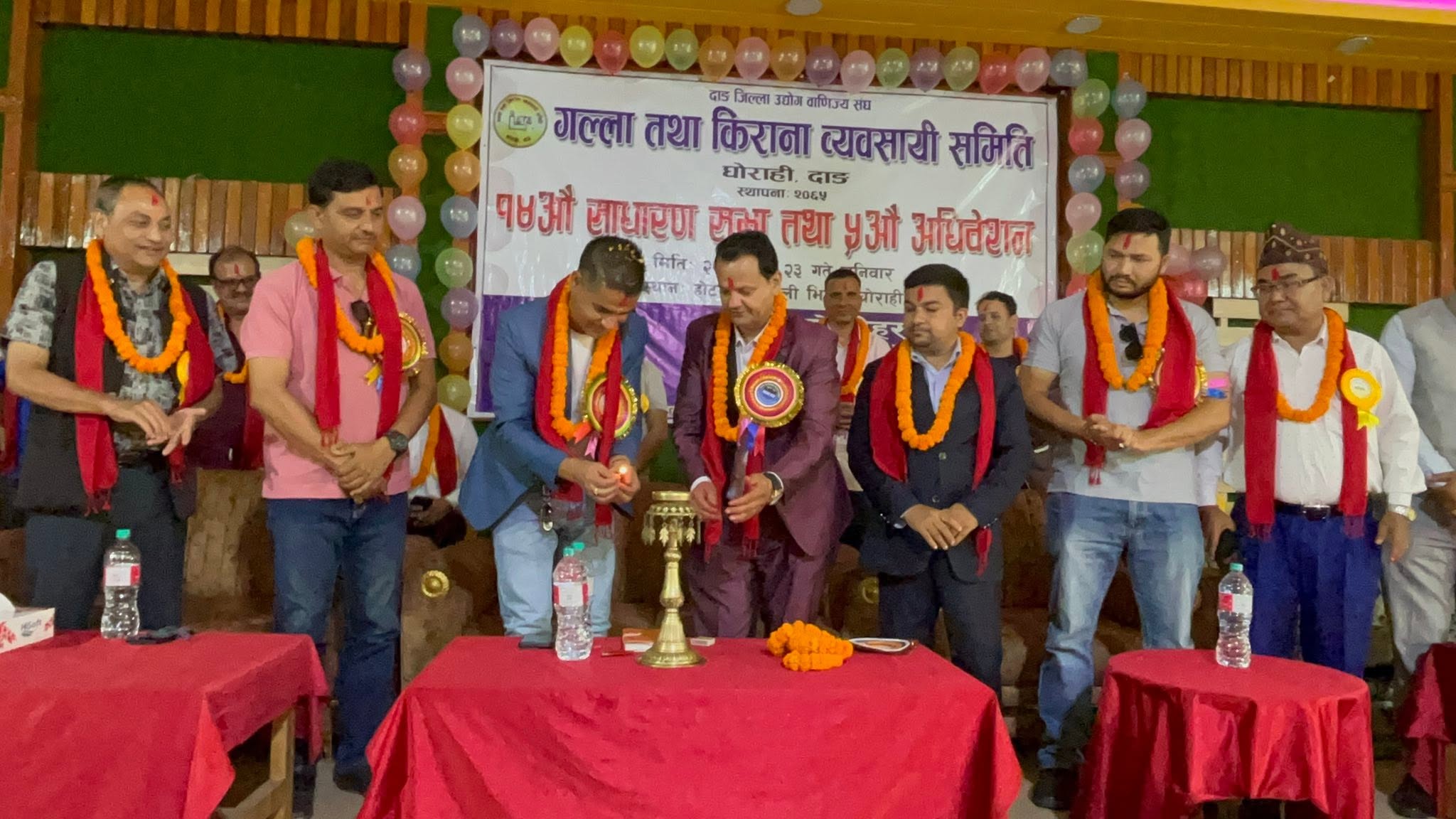 घोराही किराना व्यवसायी समितिमा पाण्डे पुनः अध्यक्ष, नयाँ कार्यसमिति चयन