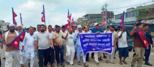 कप्तानगञ्ज घटनालाई लिएर कल्याणपुरमा सद्भाव र्याली