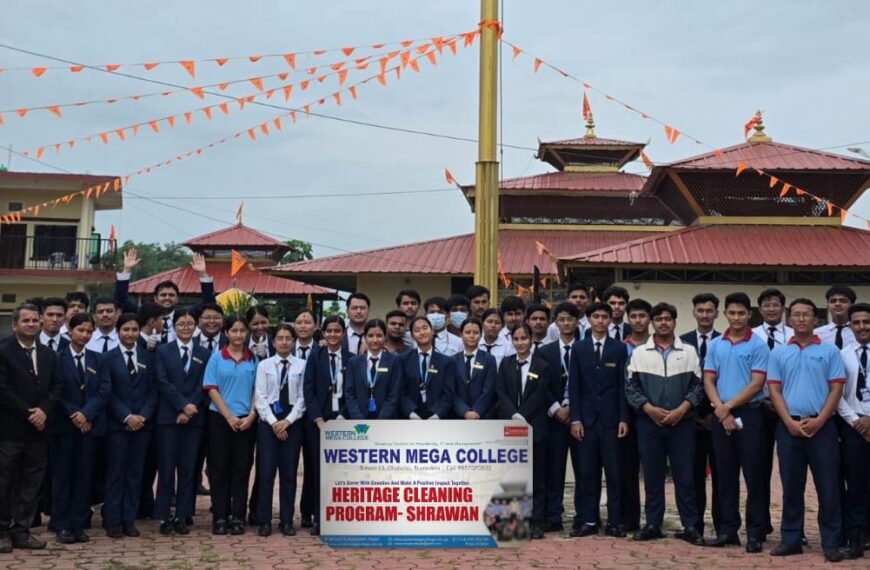 वेस्टर्न मेगा कलेजद्वारा मुक्तिनाथबाबा धाममा सरसफाइ तथा तीर्थालु सेवा कार्यक्रम सम्पन्न