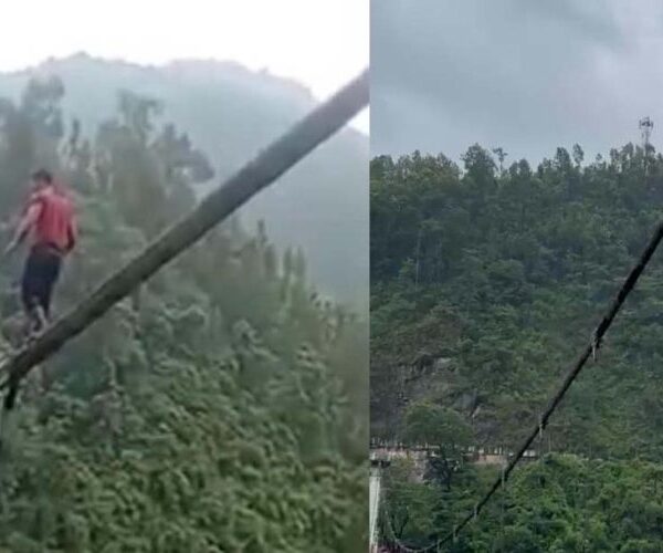 मुग्लिन पुलबाट हाम फाल्न खोजेका व्यक्तिको उद्धार