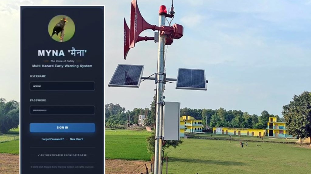 नेपालमै विकसित बहुप्रकोप पूर्वसूचना प्रणाली ‘मैना’को सफल परीक्षण